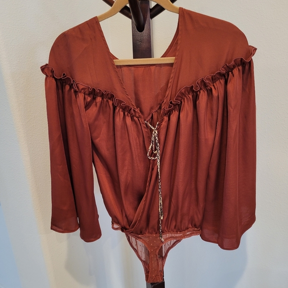 Free People Tops - Free People bodysuit, size XS - NEW